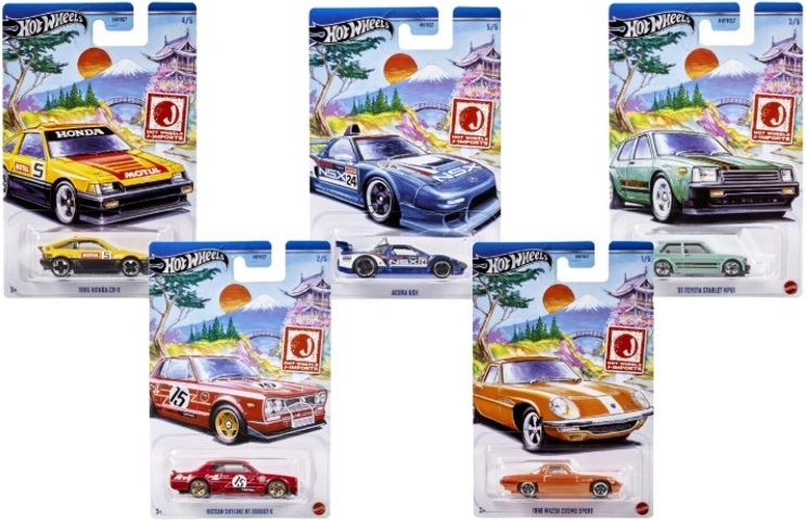 Hot Wheels Japan historics special edition sběratelské autíčko 1:64