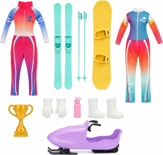 Zimní sportovní set pro akční hraní