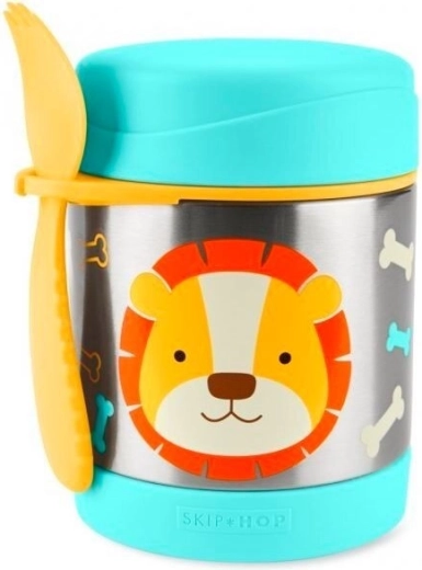 Skip Hop Zoo Nerezová Termoska pro Děti s Krokodýlem