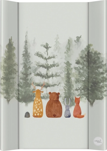Ceba Baby přebalovací podložka s pevnou deskou 50 × 70 cm basic forest companions