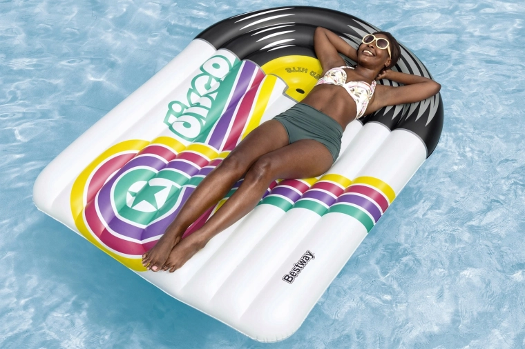 Retro design vinylové desky, který zaujme