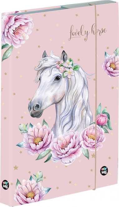 Box na sešity A5 Jumbo Kůň Romantic