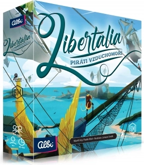 Libertalia: Piráti Vzduchomoří - Strategická desková hra