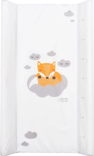Přebalovací podložka new baby liška 80 × 50 cm bílá