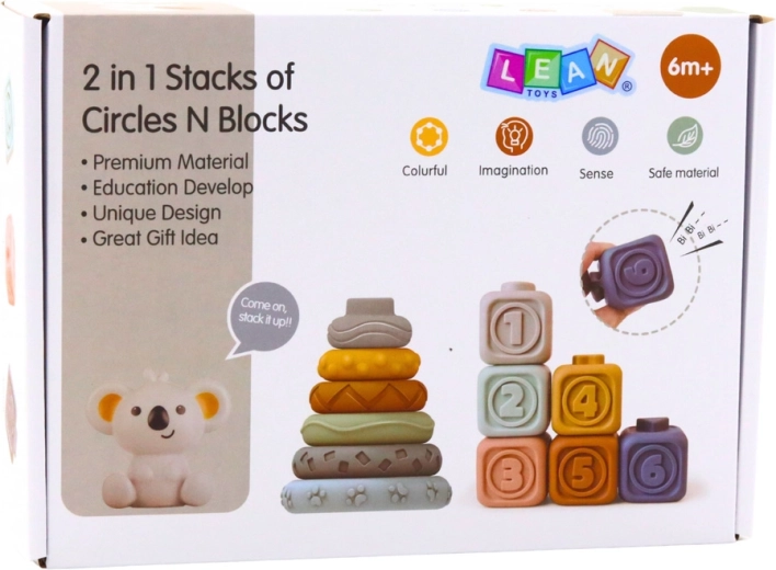 2 v 1: věž a kostky pro nekonečnou zábavu