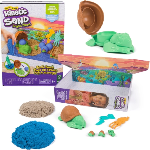 Kinetic Sand Project Planet Mořské želvy
