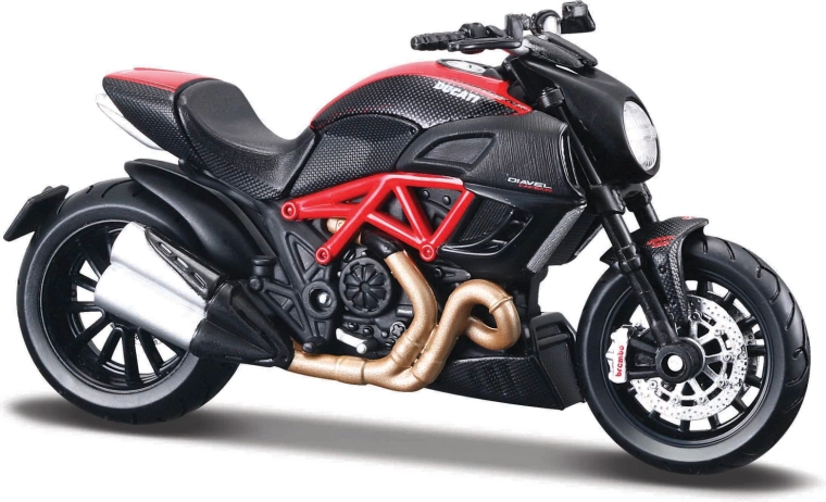 Maisto motocykl Ducati Diavel Carbon 1:18