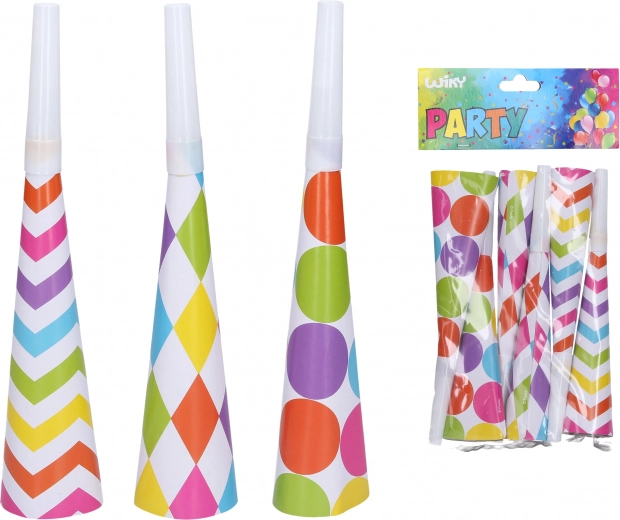 Párty trumpetky MIX 20 cm