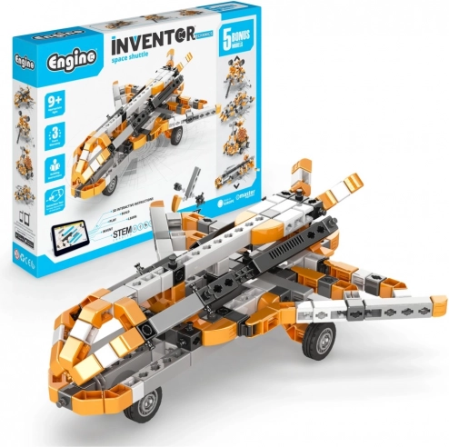 engino inventor raketoplán – stavebnice 5 modelů