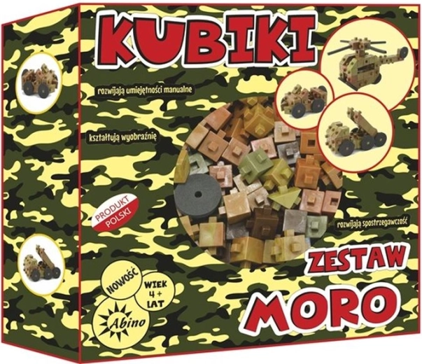Kubiki Moro – měkké stavební kostky