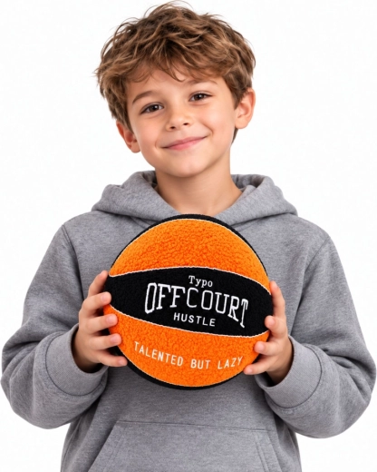 Sportovní vzhled basketbalového míče