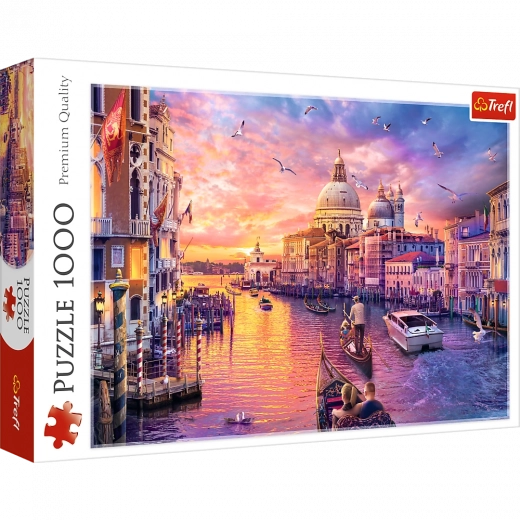 Puzzle 1000 dílků – Kouzlo Benátek TREFL
