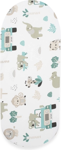 Bavlněné prostěradlo do kočárku NEW BABY Safari 35 × 75 cm