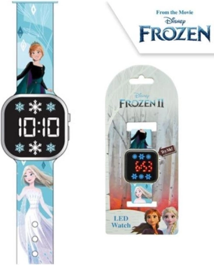 Digitální LED hodinky Frozen