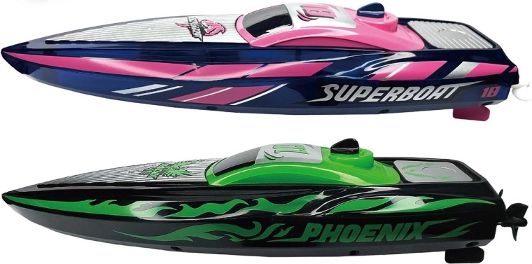 Rychlá dálkově ovládaná RC motorová loď Speed boat