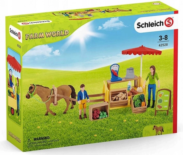 Mobilní farmářský trh SCHLEICH Farm World
