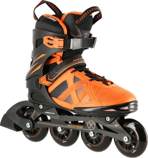 Kolečkové brusle NILS Extreme – Oranžová