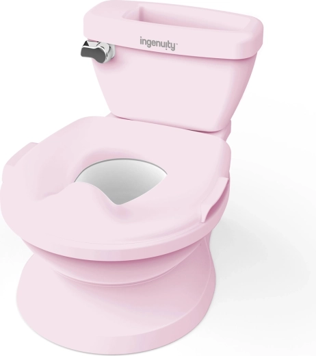 Ingenuity dětský nočník se zvukem My Size růžový