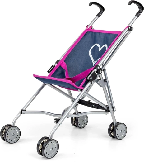 Milly Mally kočárek pro panenky Julia Prestige Navy