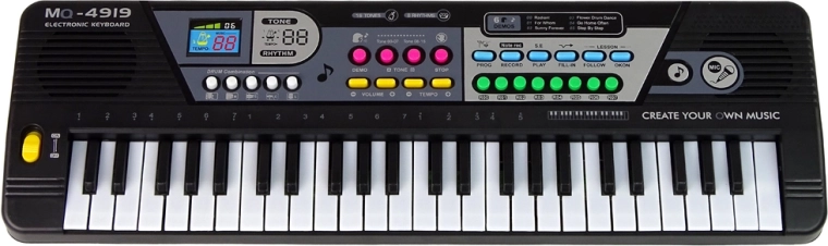 49 kláves pro přirozené hraní