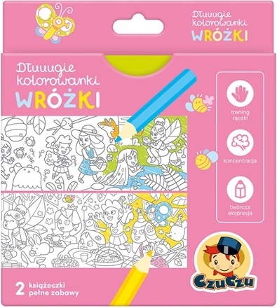 CzuCzu Dlouhé omalovánky Víly