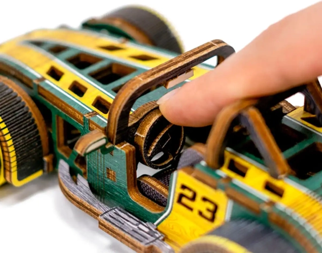 Řiditelná přední kola pro lepší kontrolu