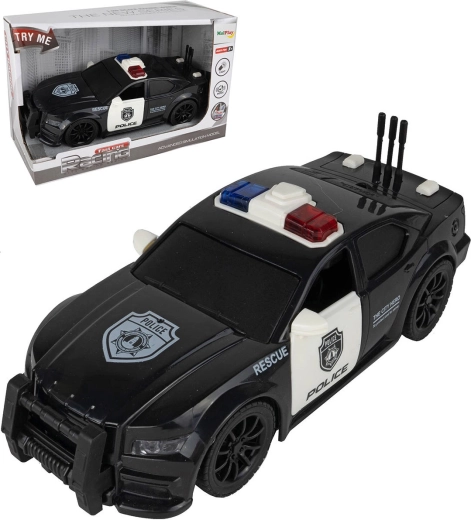 Policejní auto Policie 1:20 na baterie se světlem a zvukem - 1 kus