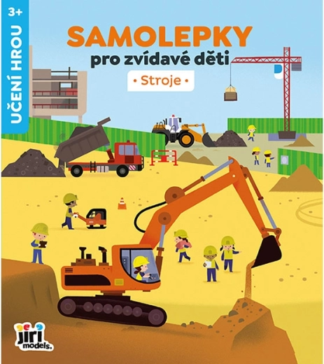 Samolepky pro zvídavé děti – Stroje