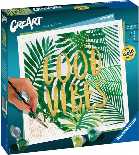 CreArt: good vibes – malování podle čísel pro teenagery