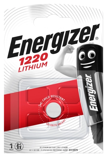 Lithiová knoflíková baterie Energizer CR1220 3 V