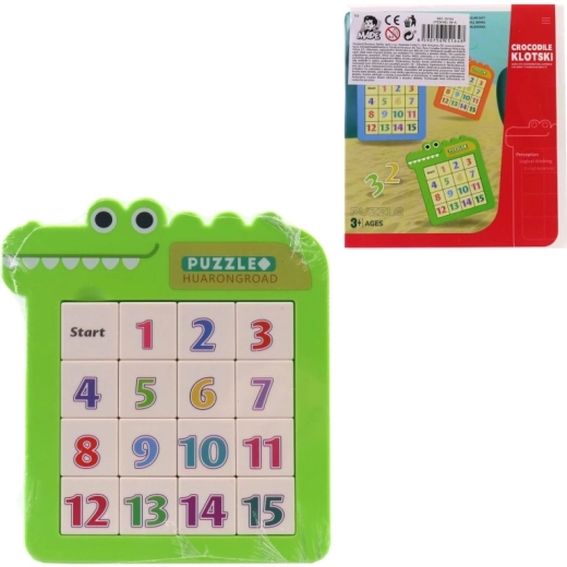 Plastová tabulka s čísly 1–10 pro děti