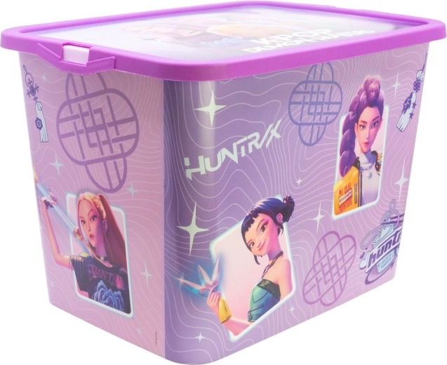 Úložný box K-pop: Lovkyně démonů 23 l fialový