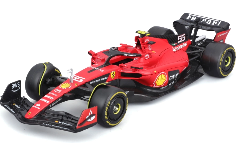 autentický vzhled sf-23 se startovním číslem 55