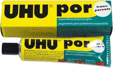 UHU Por lepidlo na pěnové materiály a polystyren 50 ml - 1 kus