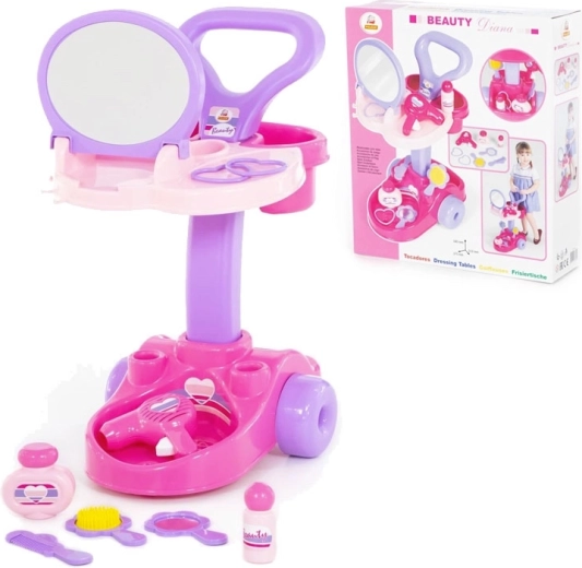 Salon krásy s vozíkem 54 cm