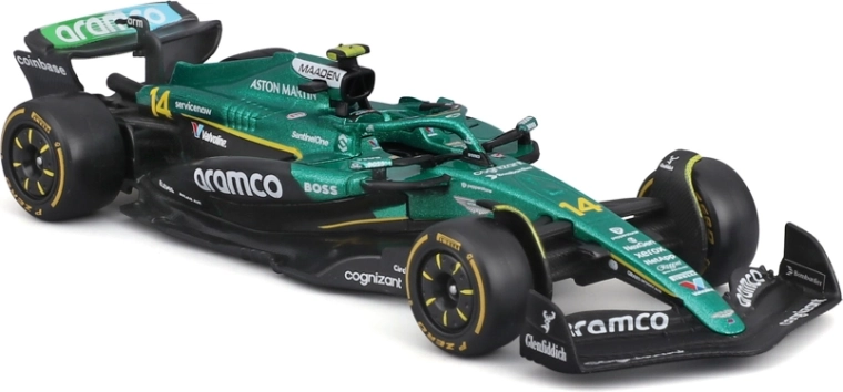 Realistické detaily monopostu F1