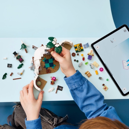 Stavění s aplikací LEGO Builder
