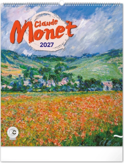Notique nástěnný kalendář Claude Monet 2027 48 × 56 cm