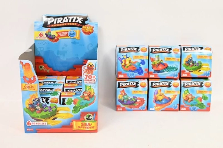 Piratix sea speeder – rychlý pirátský člun s překvapením