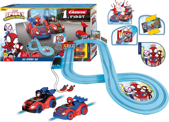 Carrera First Spidey – Go Spidey Go! závodní dráha 2,9 m