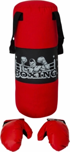 Dětský boxovací pytel s rukavicemi