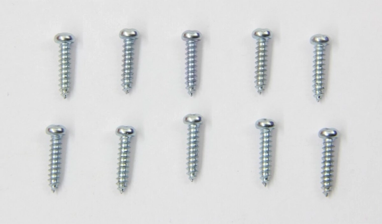 Samozávitné šrouby do plechu M2,9 × 13 mm, 10 kusů JAMARA