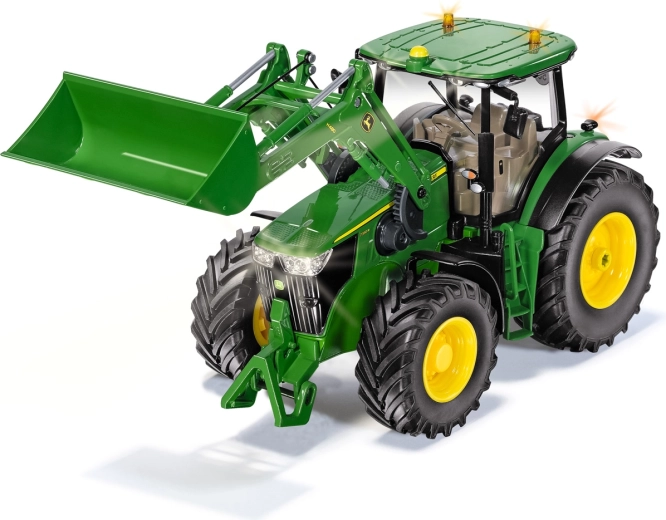 Siku Control Bluetooth traktor John Deere 7310R s předním nakladačem 1:32