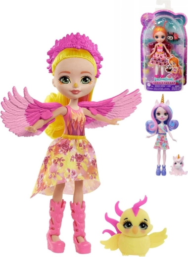 Mattel Enchantimals panenka se zvířátkem 15 cm - 1 kus