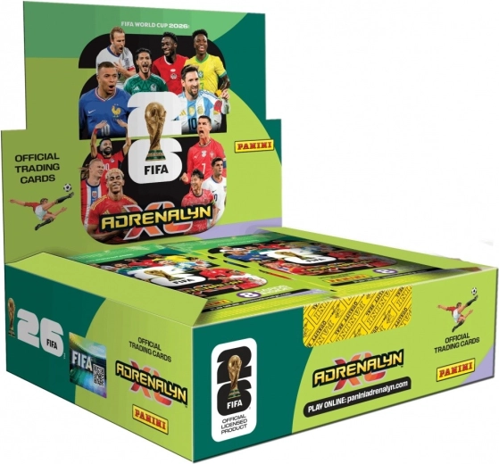 Sběratelské karty PANINI FIFA World Cup 2026 – box 24 sáčků