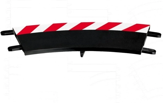 Vnější krajnice pro zatáčku 1/30° pro autodráhy CARRERA EVOLUTION, DIGITAL 132 a DIGITAL 124