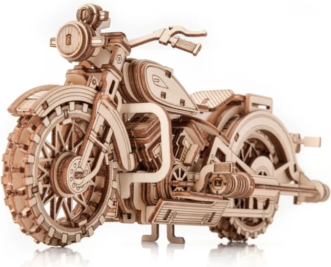 Little Story 3D dřevěná skládačka motocykl Comanche