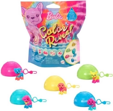 Barbie Color Reveal zvířátka