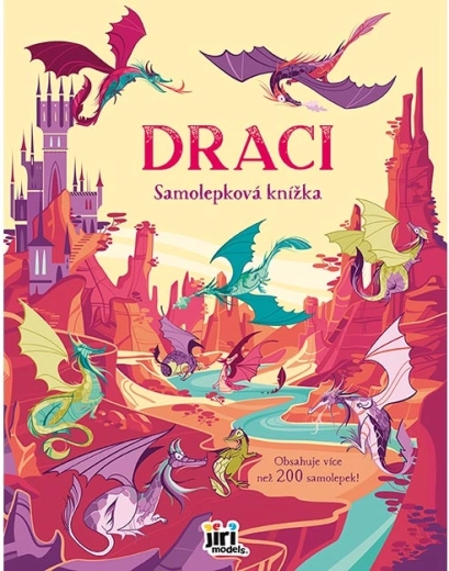 Velká samolepková knížka draci
