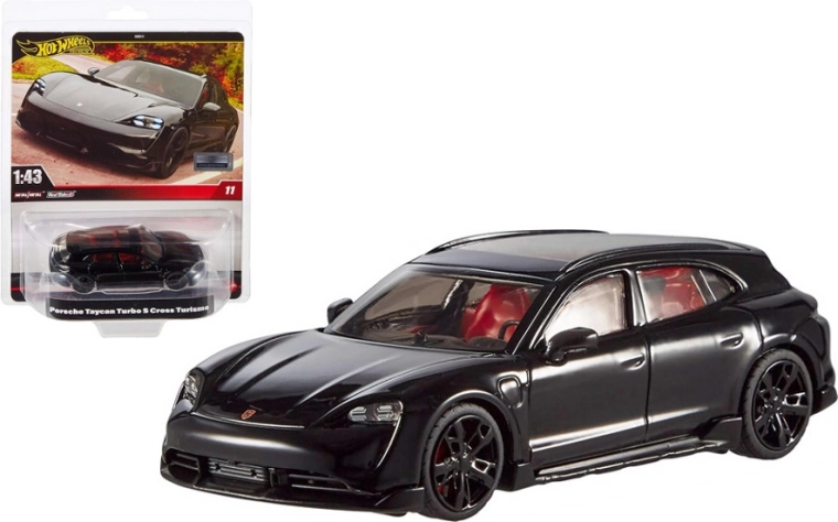 Hot Wheels Premium Porsche Taycan Turbo S Cross Turismo 1:43